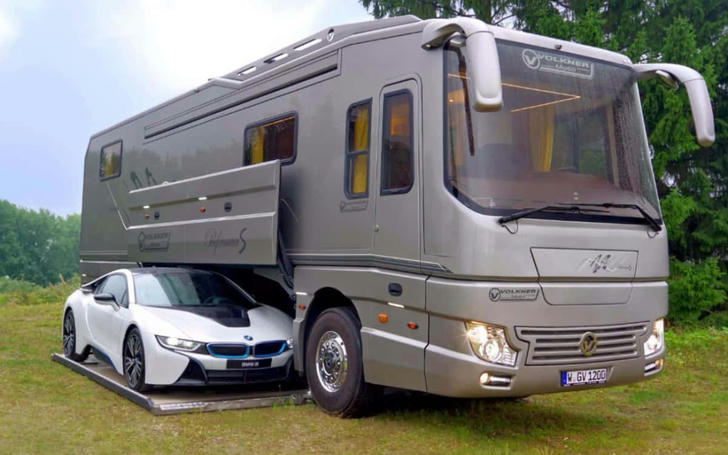 Opulent motorhome